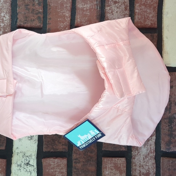 DOG Clothes NWT L Pink Puffer Jacket - Picture 4 of 5